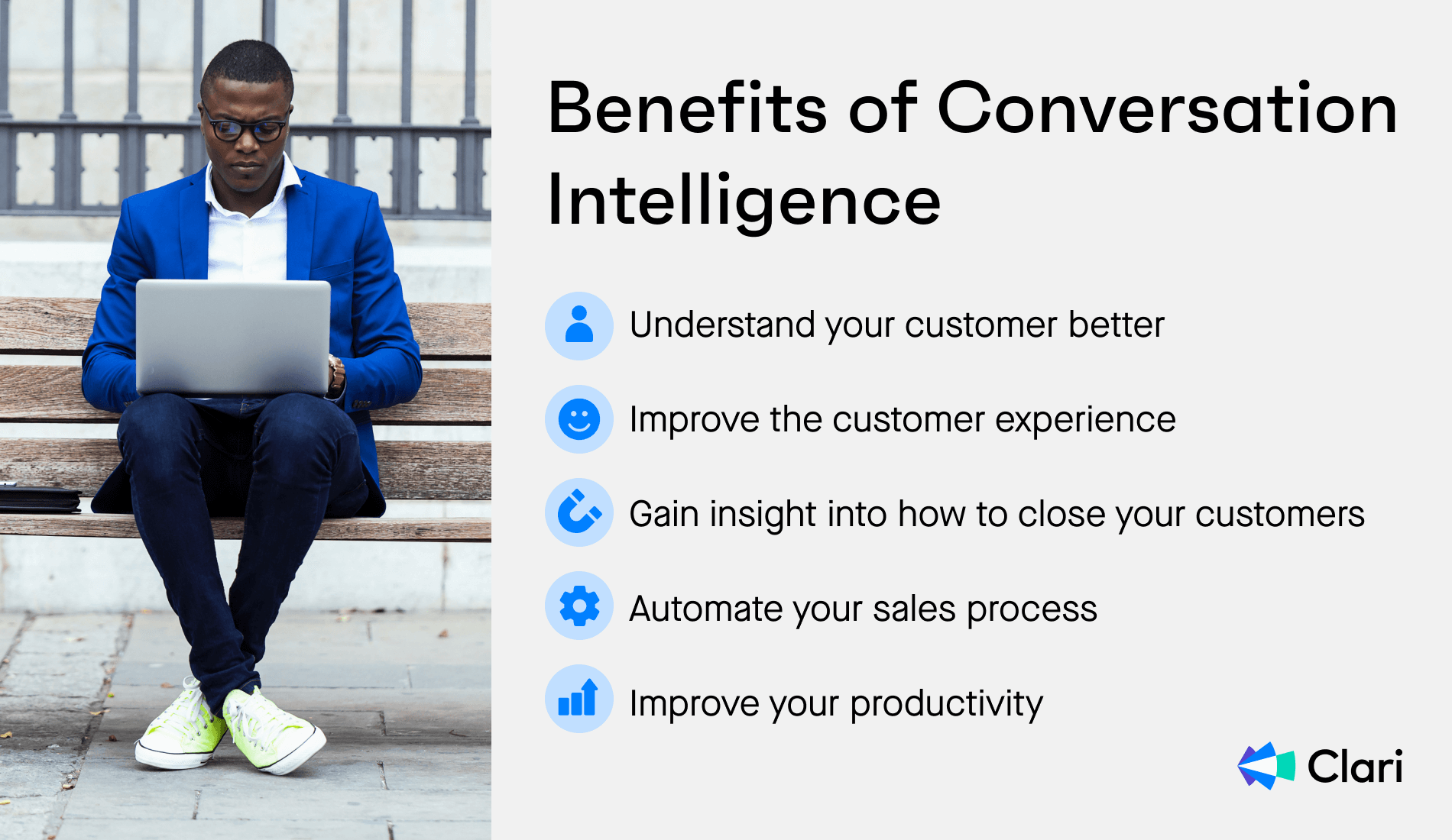 Benefits of conversation intelligence.