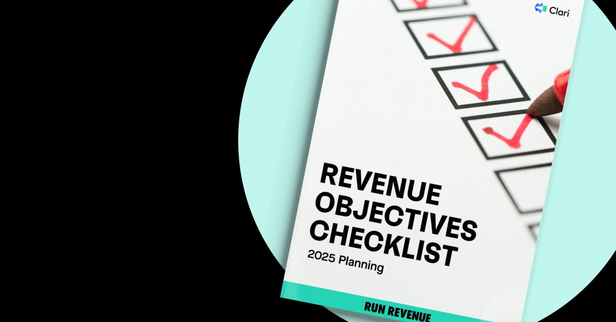 Revenue Objectives Checklist